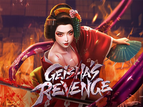 39999 Geisha's Revenge স্লট গেমের আইকন—জাপানি গেইশা থিম